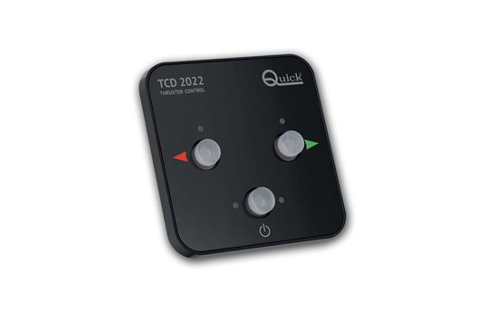 Quick Boegschroef TCD bediening drukknop