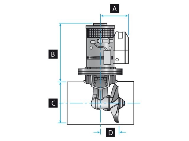 Lewmar Boegschroef | TT110 1.5KW | 12V GEN2