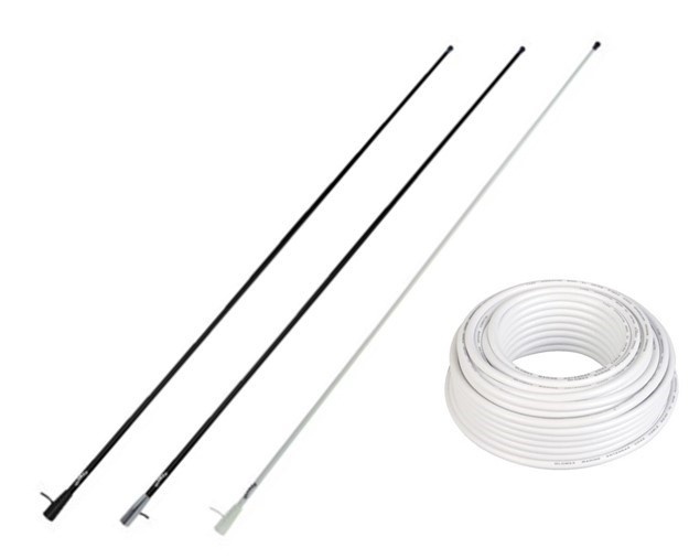 Glomex marifoon antenne polyester RA400 - 150 cm