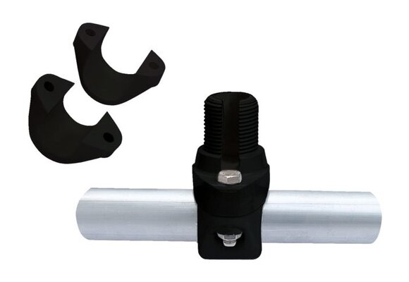 Railingbeugel RA175/BK - ZWART