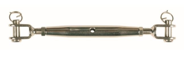 U-Rigging Spanner RVS gaffel- en gaffelterminal (M5 t/m M12)