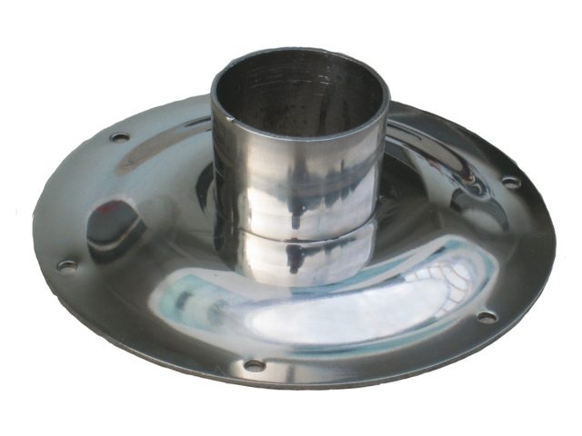 Vaste tafelpoot rvs 70cm