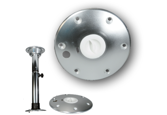 allpa Aluminium twist lock extra voetplaat