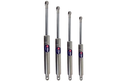 Gasveer telescopisch met balljoint