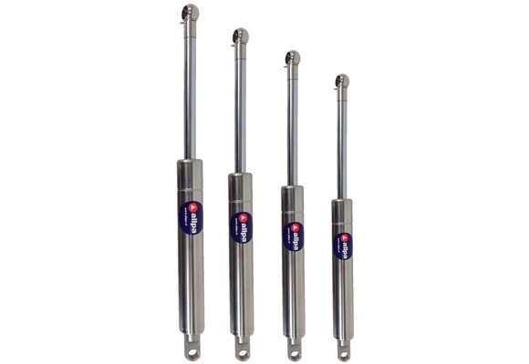 Gasveer telescopisch met balljoint