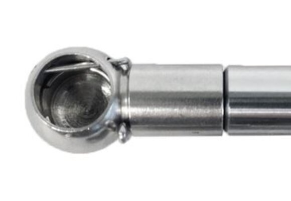 Allpa Connectorset RVS 316, 10mm voor gasveren