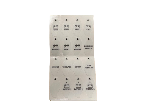 Mini accuschakelaar OFF-1-BOTH-2