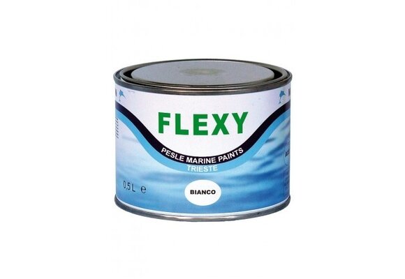 Yachticon Flexibele rubber verf voor opblaasboten 500 ml geel