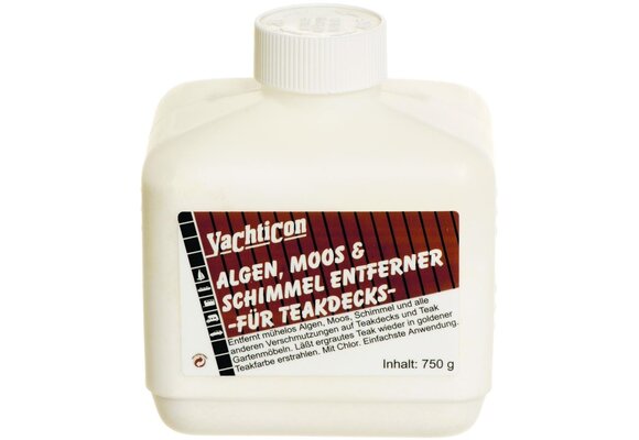Yachticon Algen en mossen verwijderaar voor teak dek 750 g