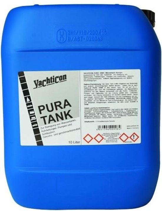 Yachticon Pura tank -chloor vrij- 10 ltr