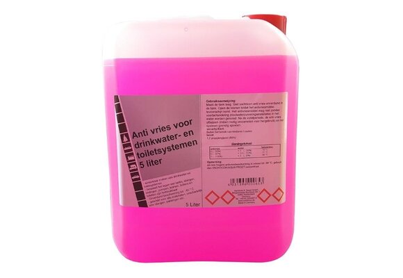 Yachticon Antivries ( tot -45° ) voor drinkwater en toiletsystemen 5 ltr