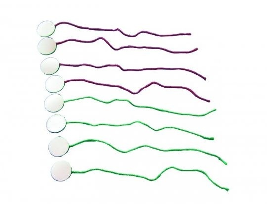 Yachticon Tell tales 4 rood, 4 groen