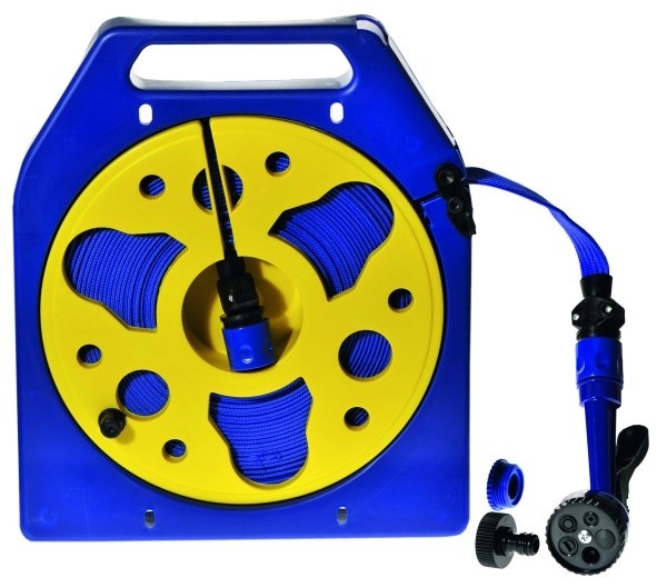 Yachticon Slang op de rol met spuitmond 15 mtr