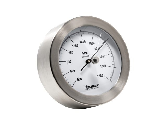 Talamex barometer Serie 100 RVS