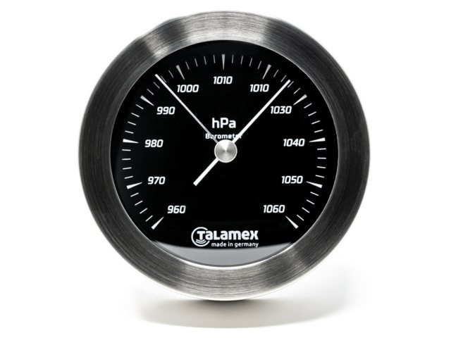 Talamex Thermo-hygrometer Serie 100 RVS Blackline