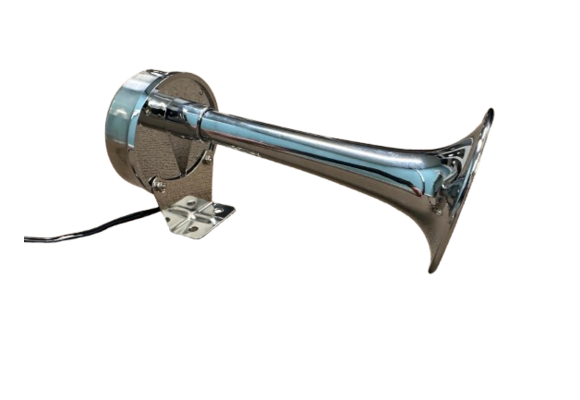 Plastimo scheepshoorn RVS enkele toon 228 mm 12V