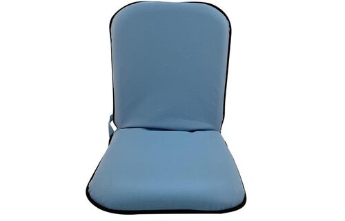 Hollex zit/ligstoel Lazy Star klapbaar lichtblauw/zwart