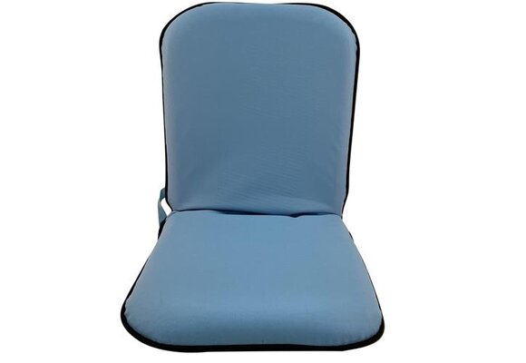 Hollex zit/ligstoel Lazy Star klapbaar lichtblauw/zwart