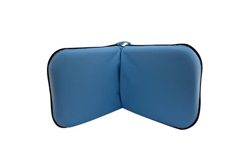 Hollex zit/ligstoel Lazy Star klapbaar lichtblauw/zwart