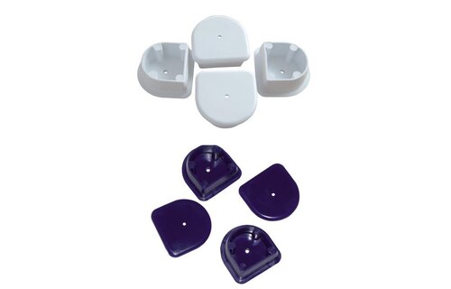 Steigerstootrand | dubbel-D eindstuk (4-pcs)