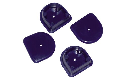 Steigerstootrand | dubbel-D eindstuk (4-pcs)