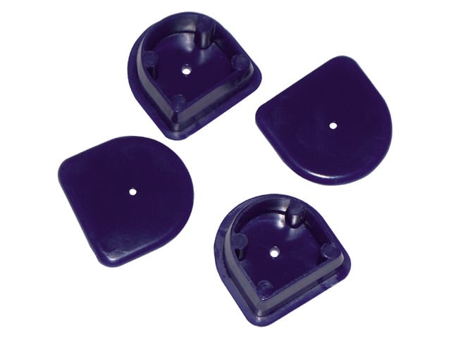 Steigerstootrand | dubbel-D eindstuk (4-pcs)