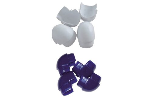 Steigerstootrand | dubbel D-hoek (4pcs)