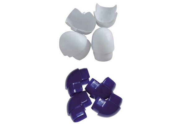 Steigerstootrand | dubbel D-hoek (4pcs)