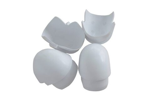 Steigerstootrand | dubbel D-hoek (4pcs)