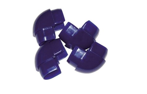 Steigerstootrand | dubbel D-hoek (4pcs)