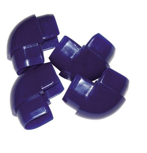 Steigerstootrand | dubbel D-hoek (4pcs)