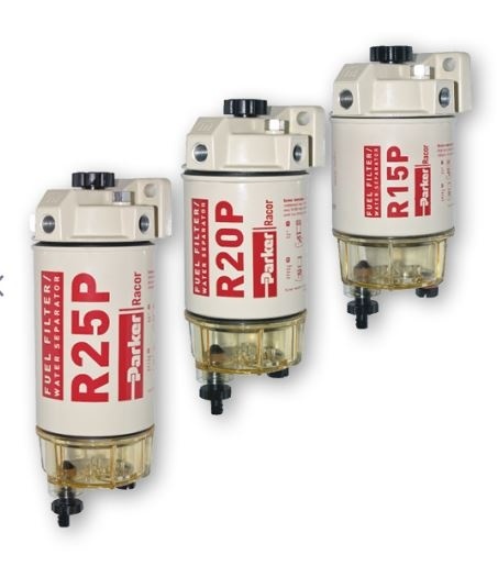 Racor Spin-on filter met waterafscheider