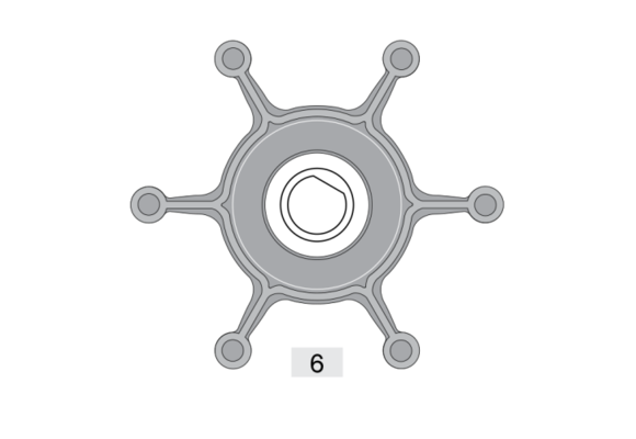 Johnson Pump Impellers voor F4