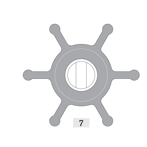 Johnson Pump Impellers voor F4