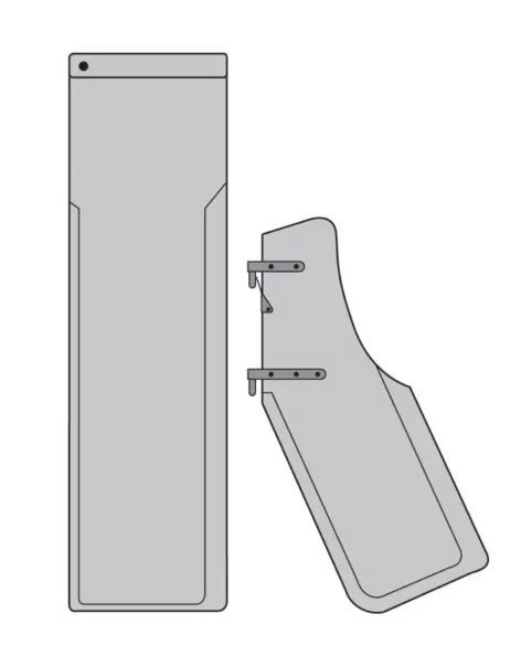 Optiparts - School roerblad | polyester