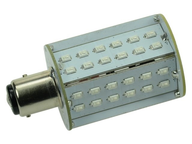 Ledlamp led48 10-30V BAY15D duocolor - 4.5 watt