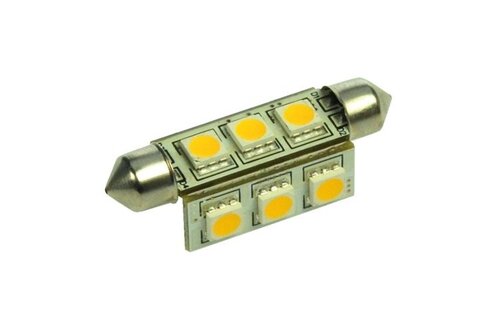 Ledlamp led9 festoon 10-30V 42mm - 2.0 watt