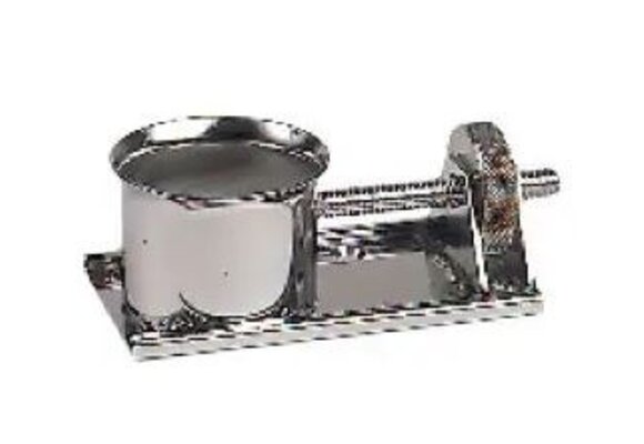 Optiparts - Mastvoet verstelbar met ronde poot