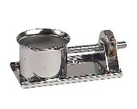 Optiparts - Mastvoet verstelbar met ronde poot