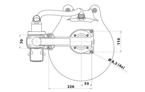 Toilet Large turn2lock
