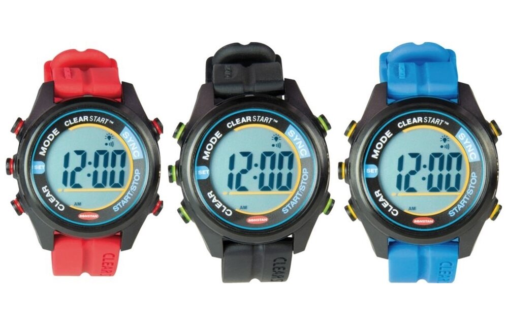 Clear start sailwatch 40mm | Zwart