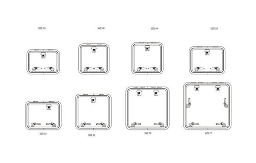 Lewmar Medium Profile luiken