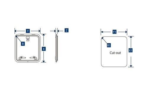 Lewmar Medium Profile luiken