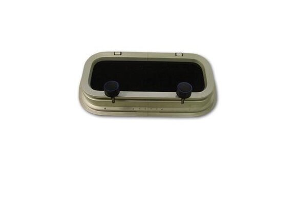 Gebo patrijspoort rechthoekig klappend