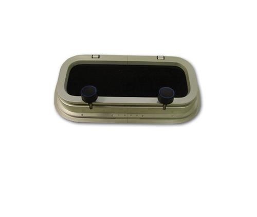 Gebo patrijspoort rechthoekig klappend