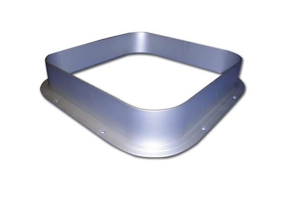 Gebo binnenrand aluminium tbv Flushline luik
