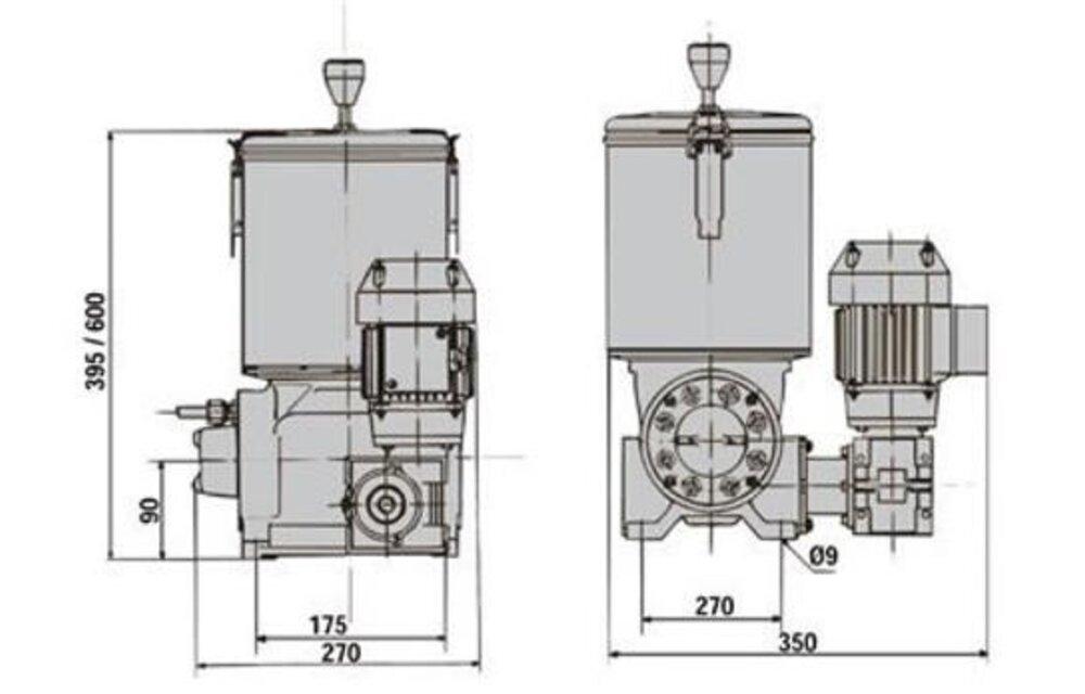 Ambi aandrijfset 5000 - beroepsvaart/boegschroef
