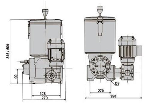 Ambi aandrijfset 5000 - beroepsvaart/boegschroef