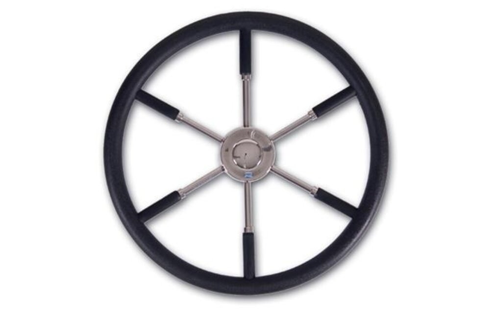 Stazo hoepelstuurwiel type 12 zwart 35cm 5 spaken