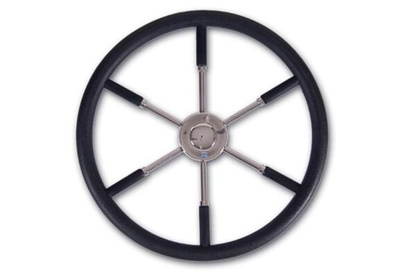 Stazo hoepelstuurwiel type 12 zwart 35cm 5 spaken